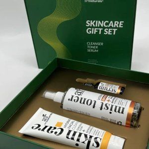 Art Natural Anti Aging Skincare Gift Set - Cleanser Toner Serum-Brighten Vita C